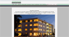 Desktop Screenshot of expositionapts.com